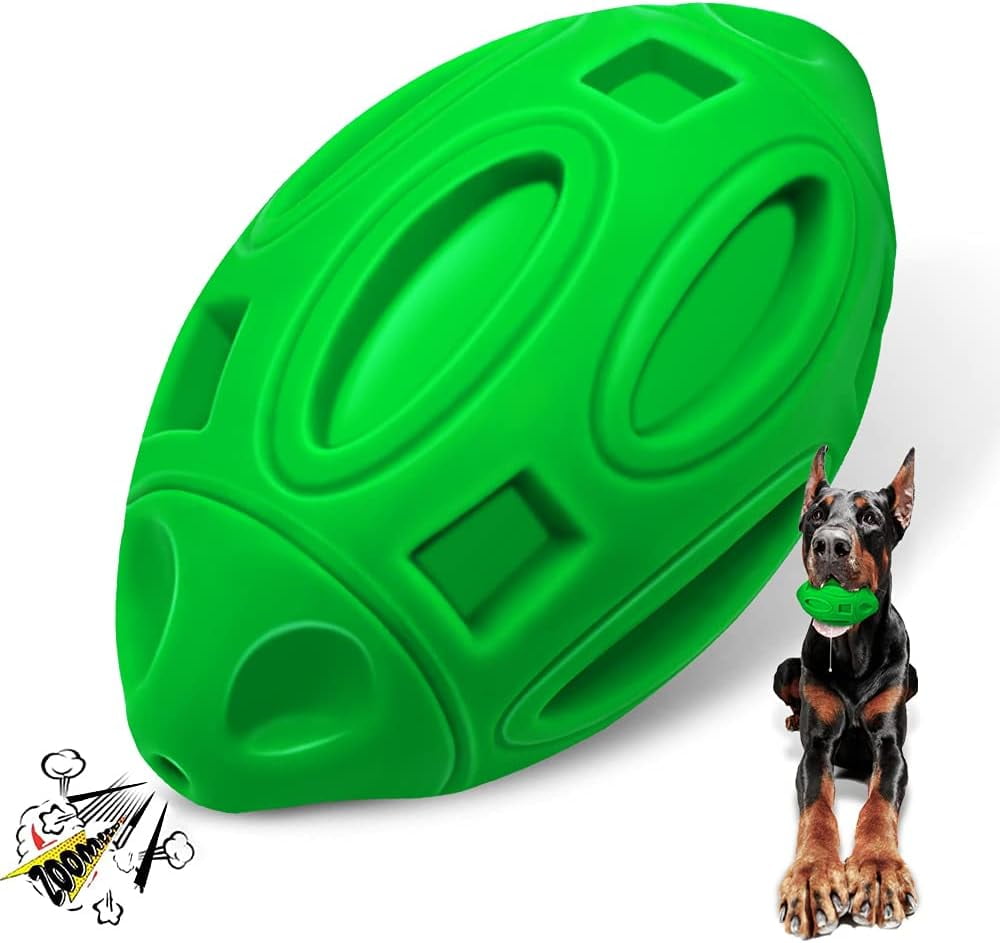 Cebese Dog Squeaky Toys for Aggressive Chewers Indestructible Tough