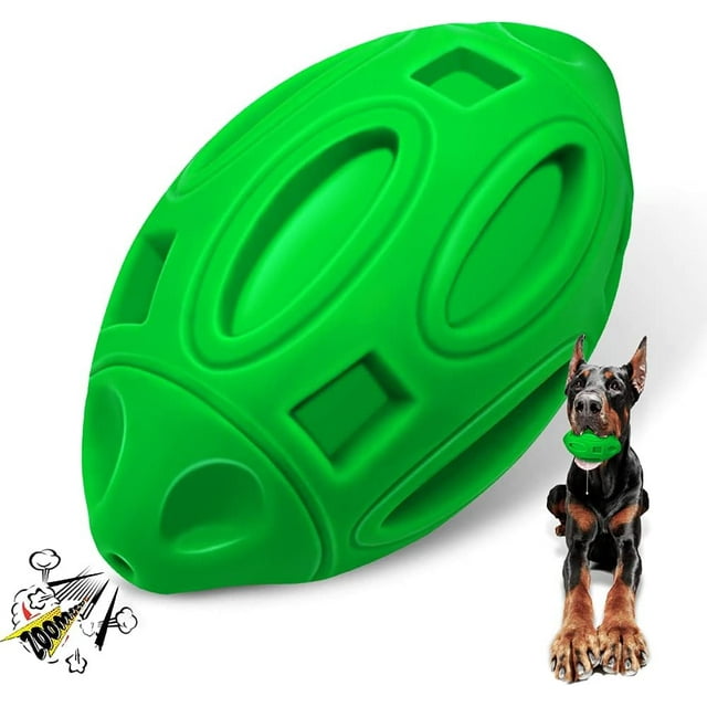 Cebese Dog Squeaky Toys for Aggressive Chewers Indestructible Tough