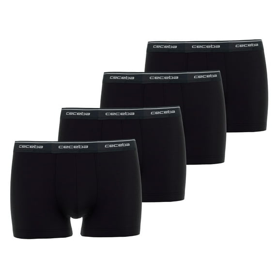 Ceceba Men Boxer Shorts Cotton Blend Black Xl