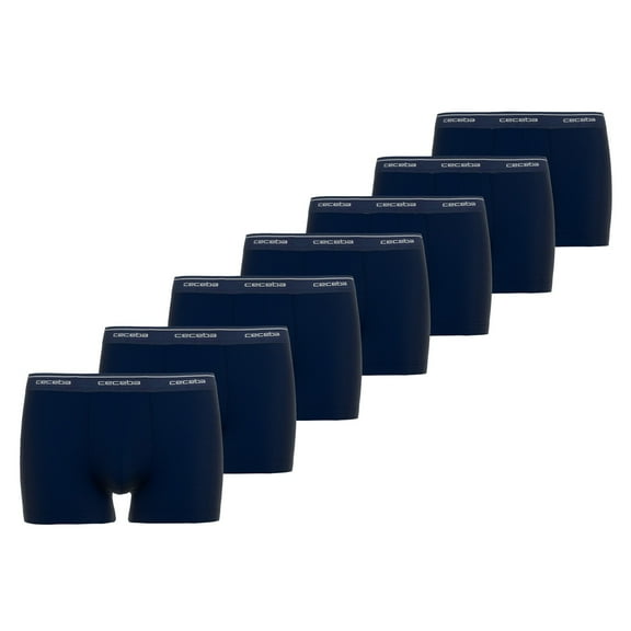 Ceceba Men Boxer Shorts Cotton Blend Blue Xl