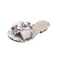 thumbnail image 1 of Cecelia New York Lila Spring Garden Flower Slip On Open Toe Flat Slide Sandals (Spring Garden, 6.5), 1 of 2
