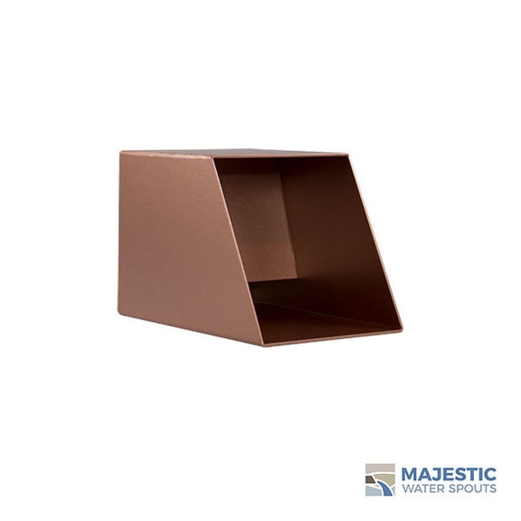 Cecetto 4" Water Fountain Spout Scupper Pool Fountain Pond Feature - Faux Copper