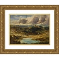 thumbnail image 1 of Cecil Gordon Lawson 24x19 Gold Ornate Framed and Double Matted Museum Art Print Titled - Barden Towers, Wharfedale, Yorkshire, 1 of 4