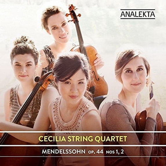 Cecilia String Quartet - Mendelssohn Op. 44 Nos 1 2 - Music & Performance - CD