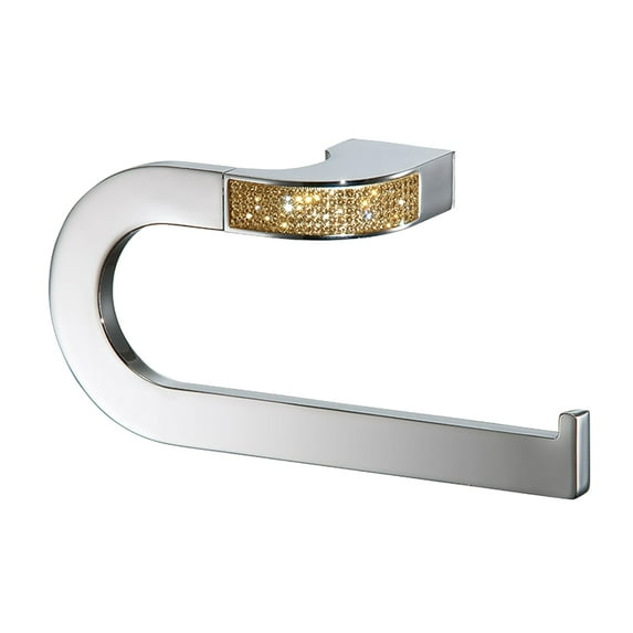 Cecilia towel ring holder with Swarovski crystals