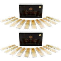 Cecilio Clarinet Reeds, Two Boxes of 10 (Total of 20 Reeds) (Strength 2.0)