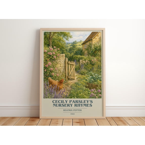 Cecily Parsley's Nursery Rhymes By Beatrix Potter Children's Literary ...