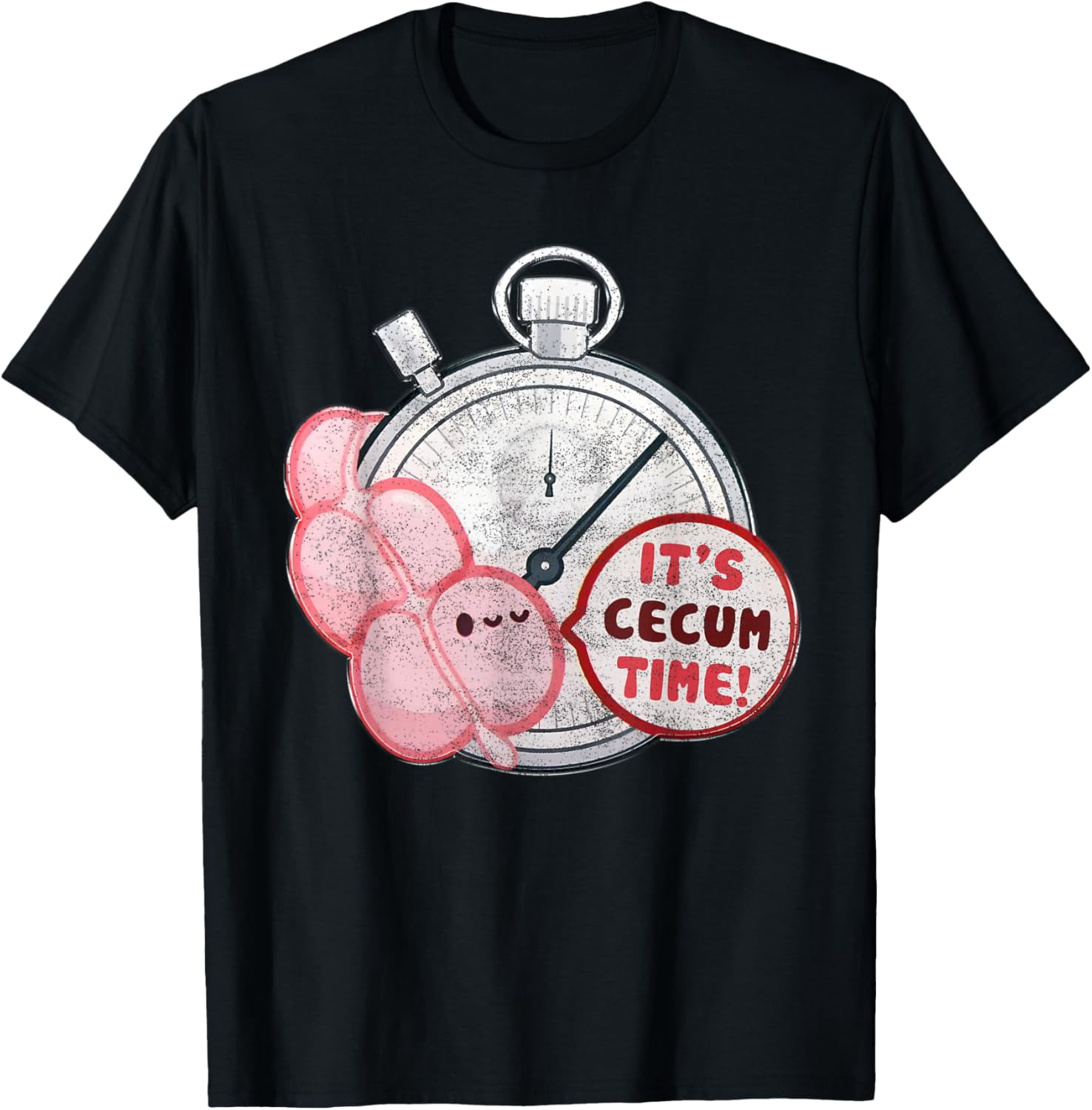 Cecum Time For Endoscopy Nurses Gi Clinics Medical Sur T Shirt ...
