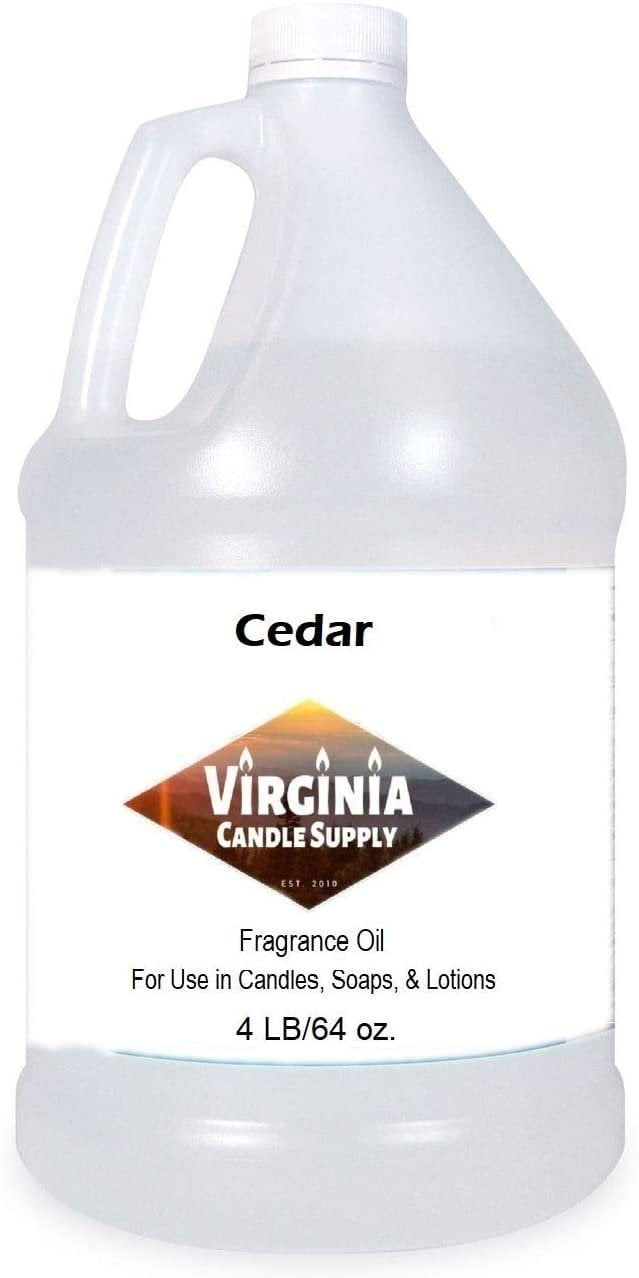 Cedar 64 oz Bottle for Candle Making, Soap Making, Tart Making, Room Sprays, Lotions, Car Fresheners, Slime, Bath Bombs, Warmers
