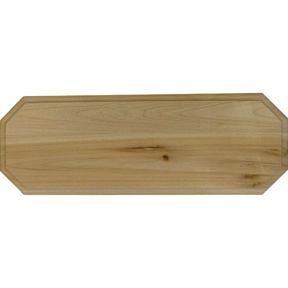 Cedar Address Plaque [Set of 3]