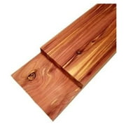 Cedar (Aromatic) Lumber - 3/4" x 4" (2 Pcs) (3/4" x 4" x 12")