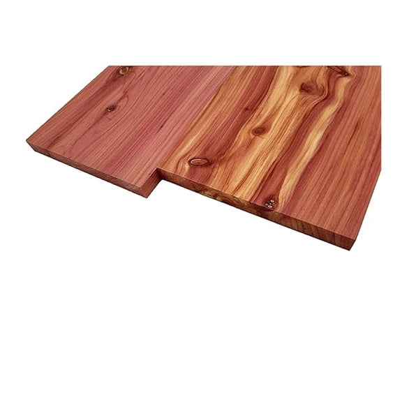 Cedar (Aromatic) Lumber - 3/4" x 8" (2 Pcs) (3/4" x 8" x 24")