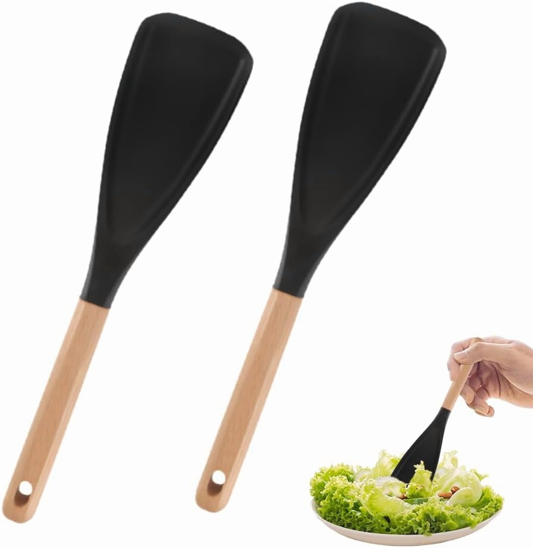 Cedar and Ash Multifunction Spoon - 3-in-1 Wooden Handle Spatula for ...