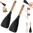 thumbnail image 1 of Cedar and Ash Spoon, Multifunction Spatula Cooking Spoon, 2026 New Silicone Nonstick Pan Cooking Spoon, Safe for Nonstick Cookware, Ergonomic Grip, Ideal for Stirring, Mixing, Serving, 1 of 7