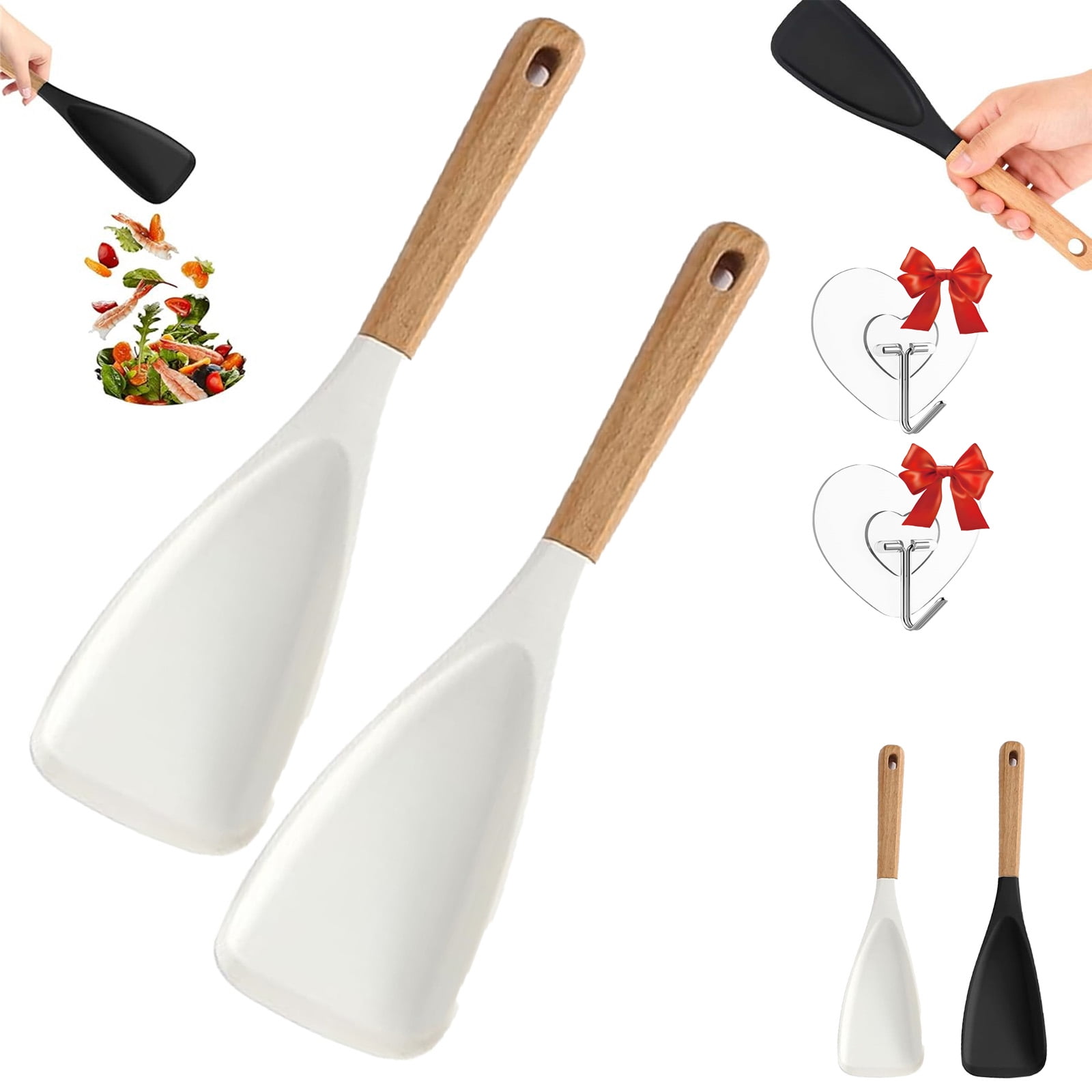 Cedar and Ash Spoon, Multifunction Spatula Cooking Spoon, 2026 New ...