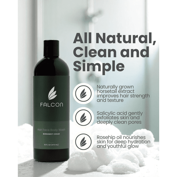 Cedar Bergamot Shampoo & Body Wash