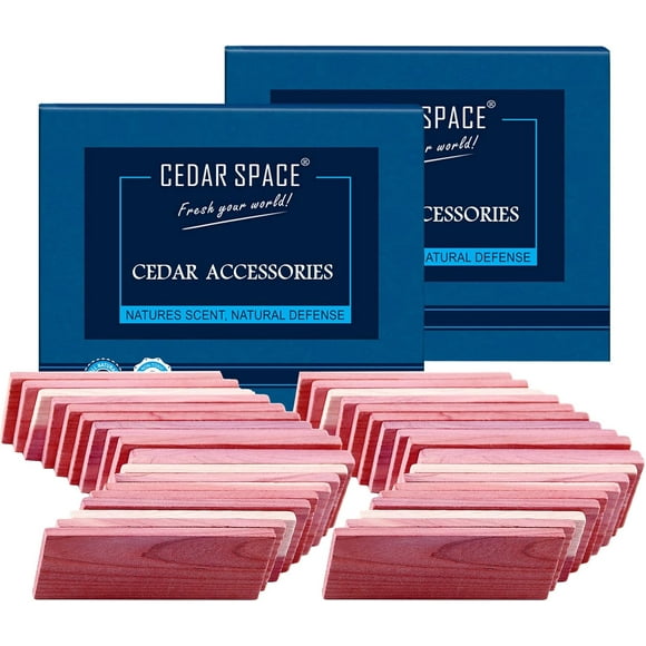 Cedar Blocks for Clothes Storage 16 Pcs, 2 Value Packs 100% Aromatic Red Ceder Blocks, Cedar Planks, Cedar Accessories for Closets Storage