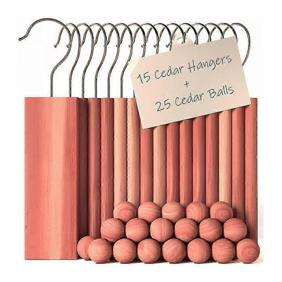 Cedar Blocks (for clothing storage) and Cedar Balls (for wardrobes) 40