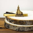 thumbnail image 1 of Cedar City Utah Antique Silver Temple Tieclip by Ringmasters, 1 of 3