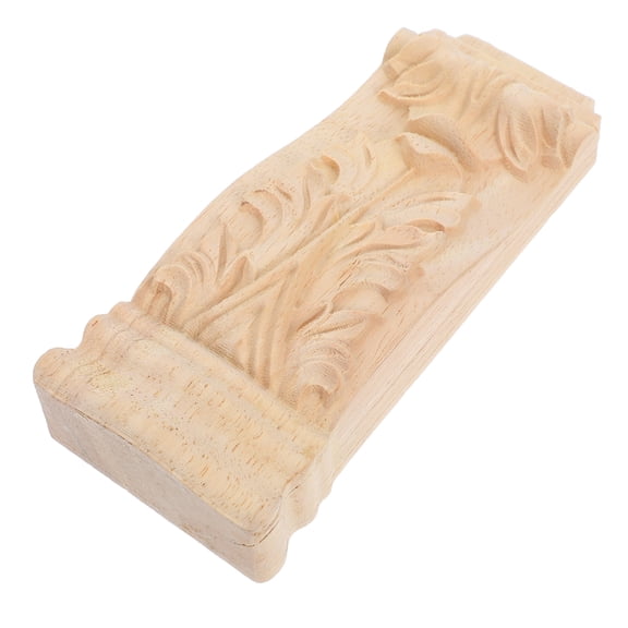 Cedar Corbels Decorative Corner Carving Decals Carved Wood Capitals and