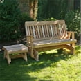 thumbnail image 1 of Cedar Countryside Rocking Glider & Table Set, 1 of 1
