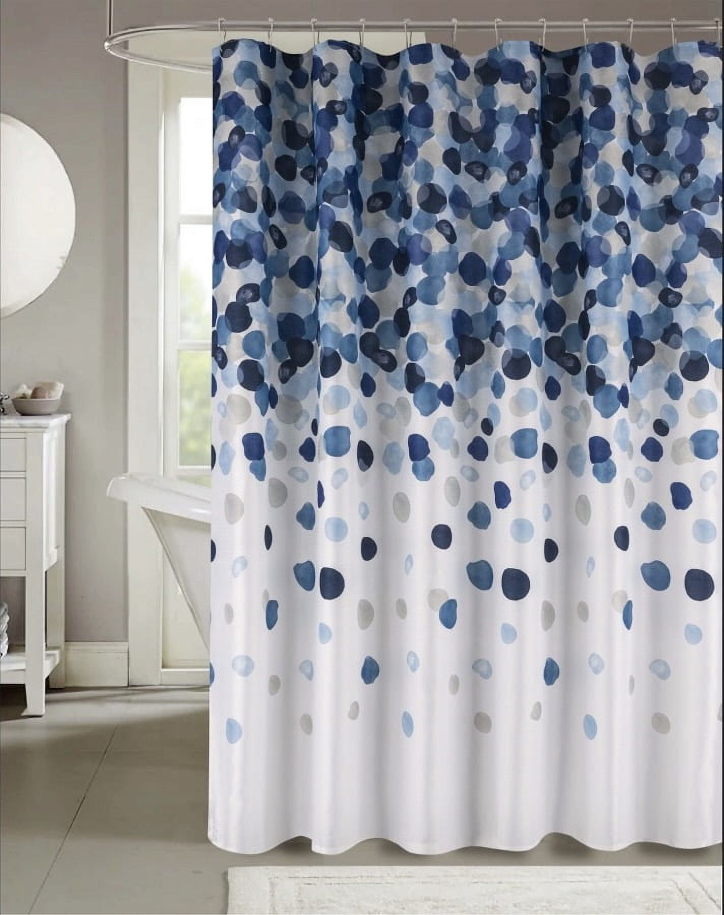 Cedar Flowers Palms Seashells Shower Curtain