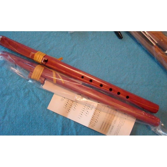 Cedar Flute Native Key of G 21 inches long Songbook & Instructions Included!
