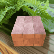 32pcs. Premium Fresh Red Cedar Blocks for Closets and Drawers Providing Natural Moth and Pest Repellent.
