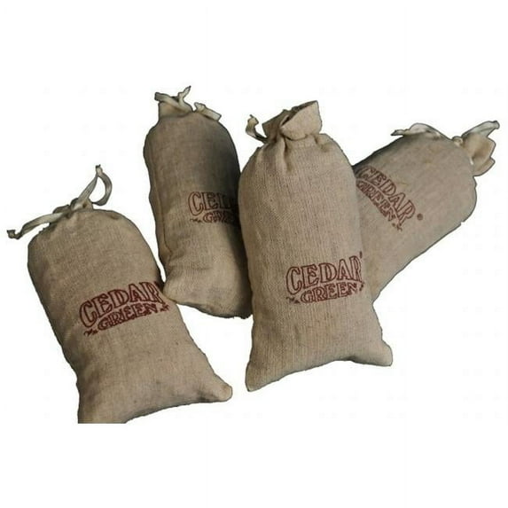 Cedar Green Aromatic Cedar Sachets - 12 Pieces