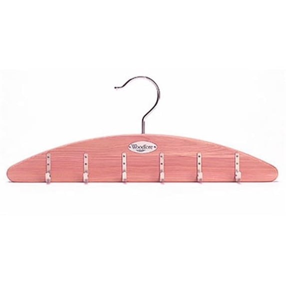 Cedar Hanging Belt Organizer