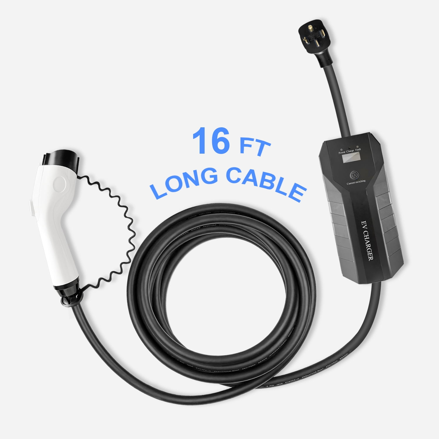 Cedar Hill EV Charger Level 2 EV Electric Vehicle Charging Station- up to 32 Amps - N/A