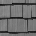thumbnail image 1 of Cedar Impressions Double 7in. Staggered Perfection Shingle Siding (1/2 Square) - Charcoal Gray, 1 of 3