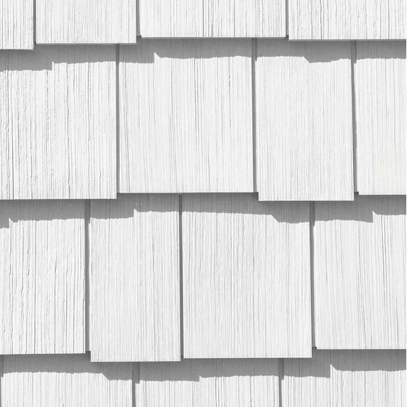 CertainTeed Cedar Impressions Perfection Double 7 Inch Staggered Shingle Siding (1/2 Square)