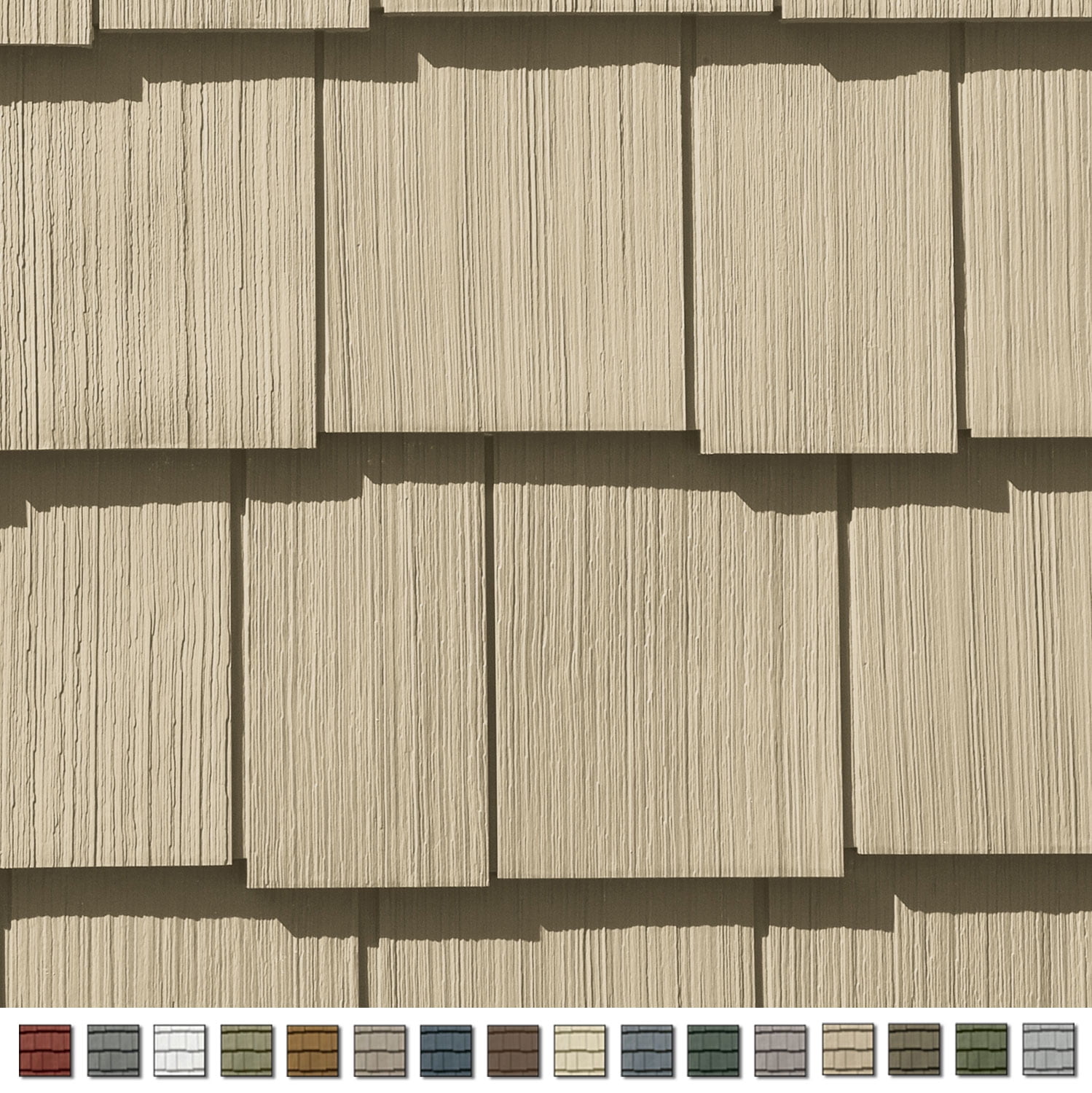 Cedar Impressions Double 7in. Staggered Perfection Shingle Siding (1/2