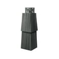 thumbnail image 1 of Cedar Impressions Double 9in. Staggered Rough Split Mitered Corner (Carton of 20) - Charcoal Gray, 1 of 3