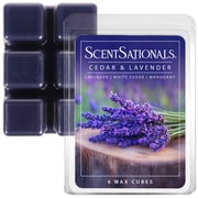 Cedar & Lavender Scented Wax Melts, ScentSationals, 2.5 oz