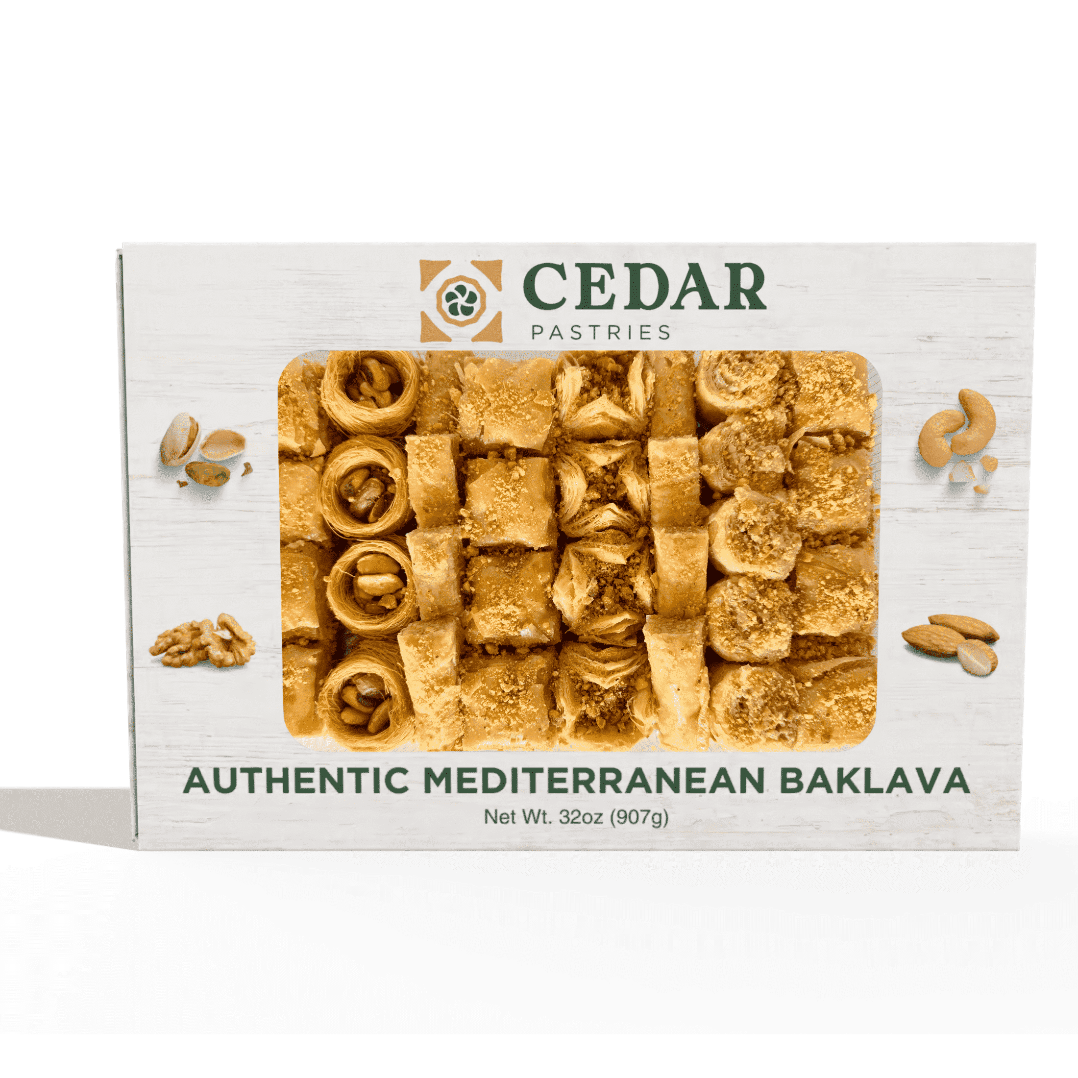 Bakery Dessert - Baklava Assortment in Large Box - Walmart.com