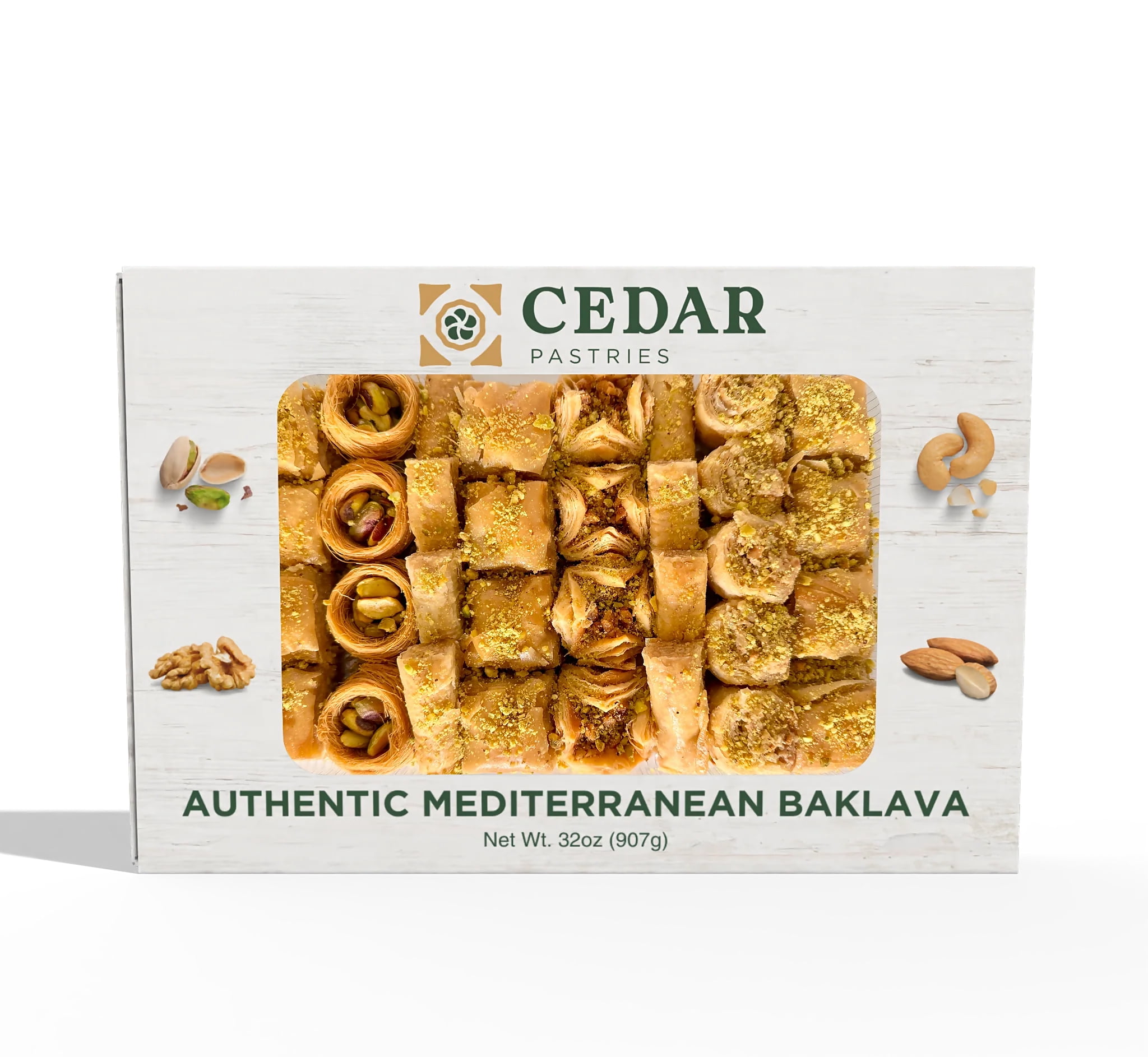 Bakery Dessert - Baklava Assortment in Large Box - Walmart.com