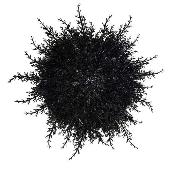 Cedar Placemats,Faux Cedar Placemats,Faux Cedar Greenery Placemats Round,Christmas Placemats,Faux Cedar Mat,Thanksgiving Placemats Round Artificial Xmas Place Mats Table Decoration for Dining 15.75"