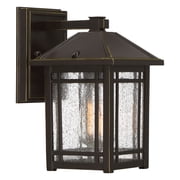 Cedar Point 1-Light Palladian Bronze Outdoor Wall Lantern