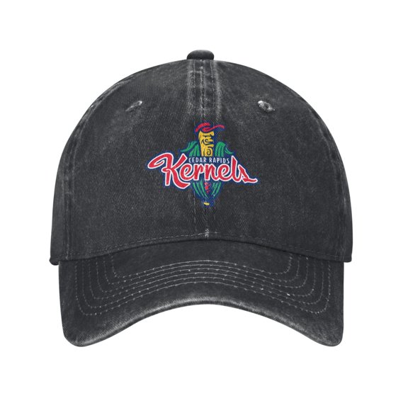 Cedar Rapids Kernels Hat Adult Adjustable Classic Washed Casquette Cap Hat Baseball Cap