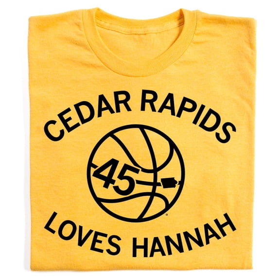 Cedar Rapids Loves Hannah TShirt Trending Tee Best Gift Shirts