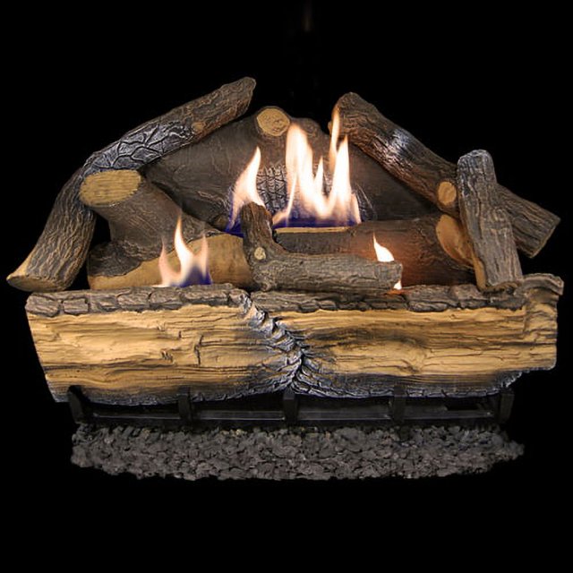 Cedar Ridge Hearth Recon 24in 32,000BTU DualBurner Ventless Gas