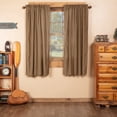thumbnail image 1 of VHC Brands Rustic Cedar Green Plaid Cotton Ridge Curtains Rod Pocket Tie Back(s) Panel Pair, 1 of 4