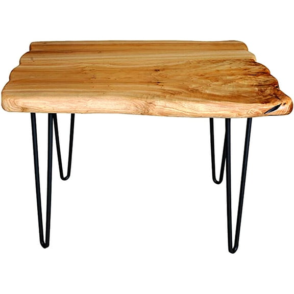 Cedar Roots Coffee Table with 4 Hairpin Legs Large Size 21" Height