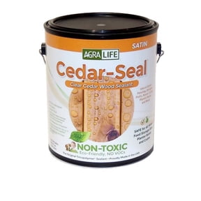 Cedar-Seal by Agra Life, Tricopolymer Sealant for Cedar