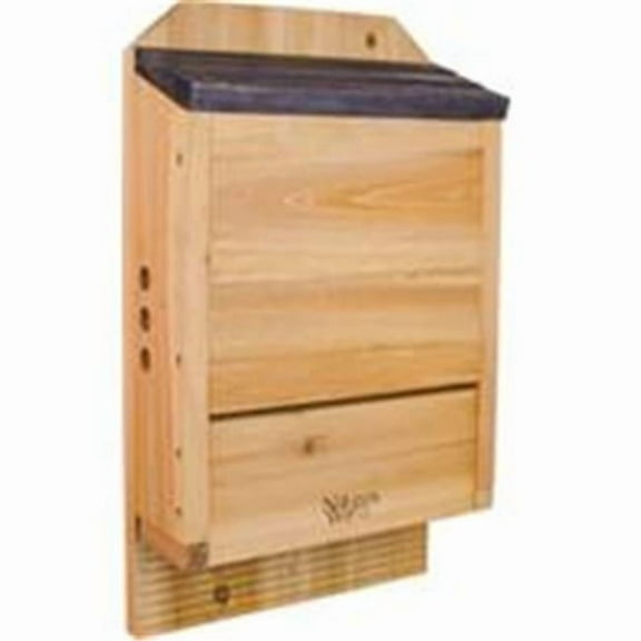 Cedar Series 3 Chamber Bat House, Cedar