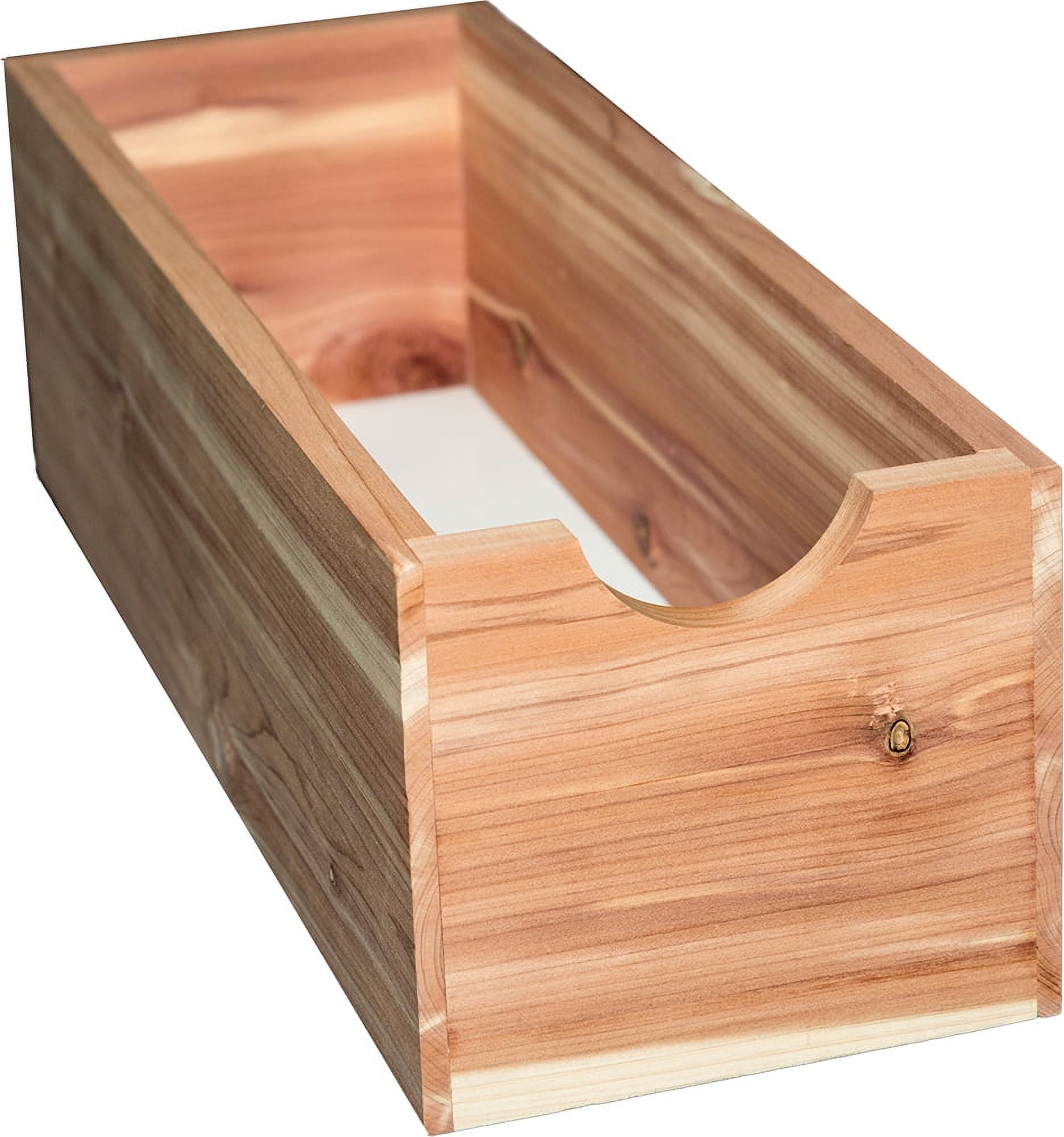 Cedar Sock Box - Absorbs moisture and Eliminates Odors While Repelling Insects (Box of 1) by International Hanger