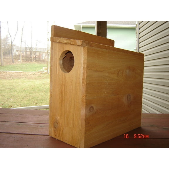 Cedar Squirrel Nesting Box/ Squirrel House. Handmade In The USA