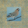 thumbnail image 1 of Cedar Waxwing Border Poster Print by Kathrine Lovell, 1 of 2